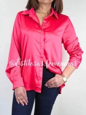 Blusa Almendra Fucsia