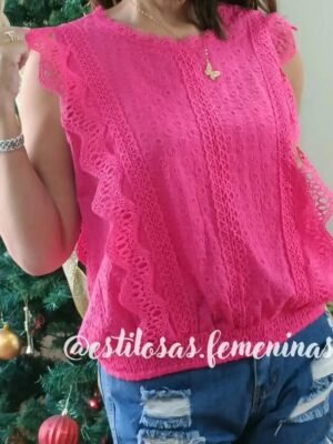 Blusa Bella Fucsia