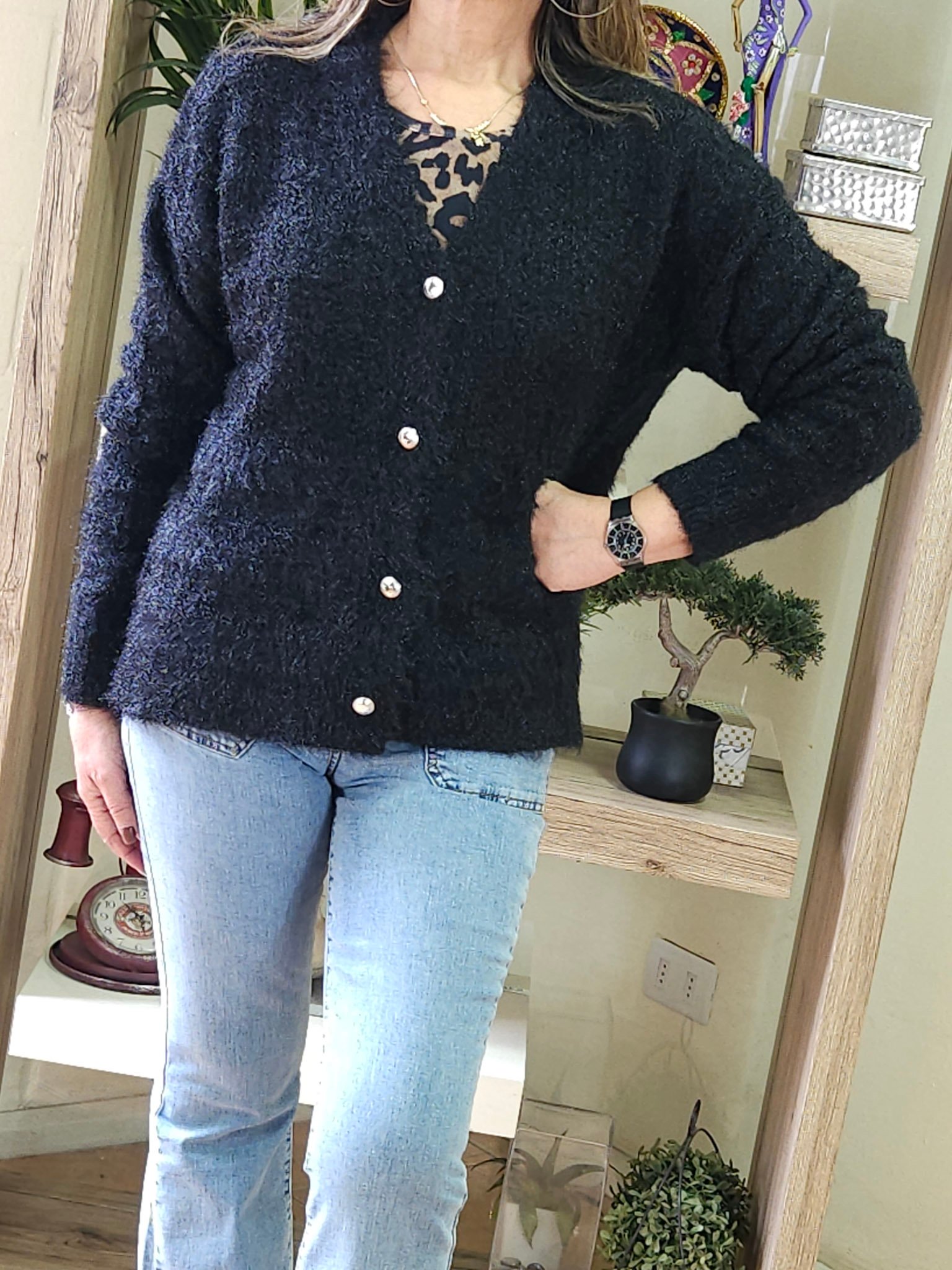 Chaleco Pascal Negro - Imagen 4