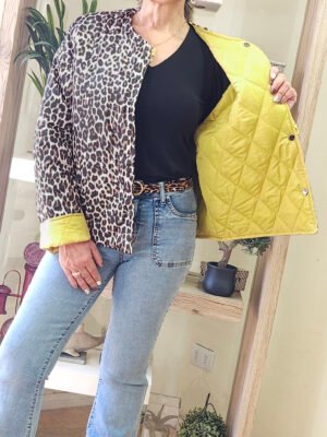 Parka Reversible Dana Amarilla