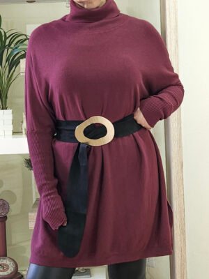 Suéter/Poncho oversized Sol Vino