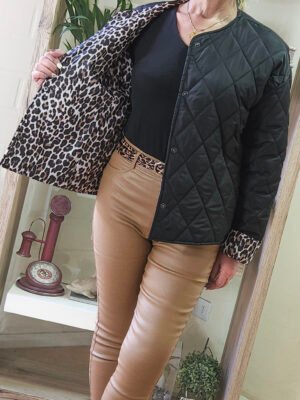 Parka Reversible Dana Negra