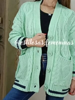 Chalecón Oversize Dorotea Verde