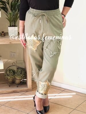 Jogger Italiano Perla Verde
