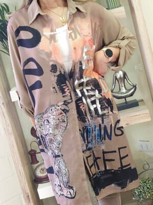 Camisero/Tapado Lauretta Beige