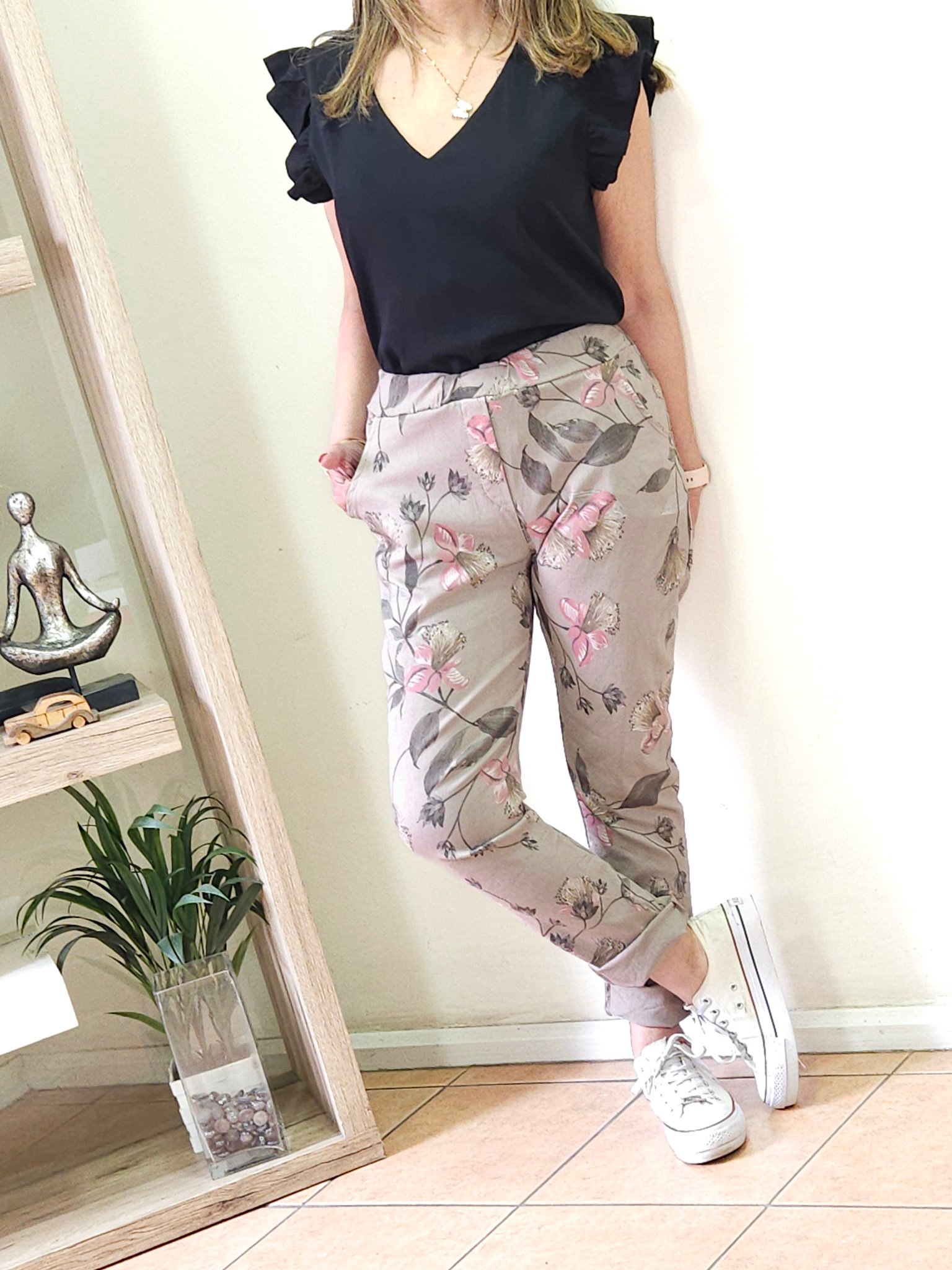 Jogger Italiano Viena Beige - Imagen 3