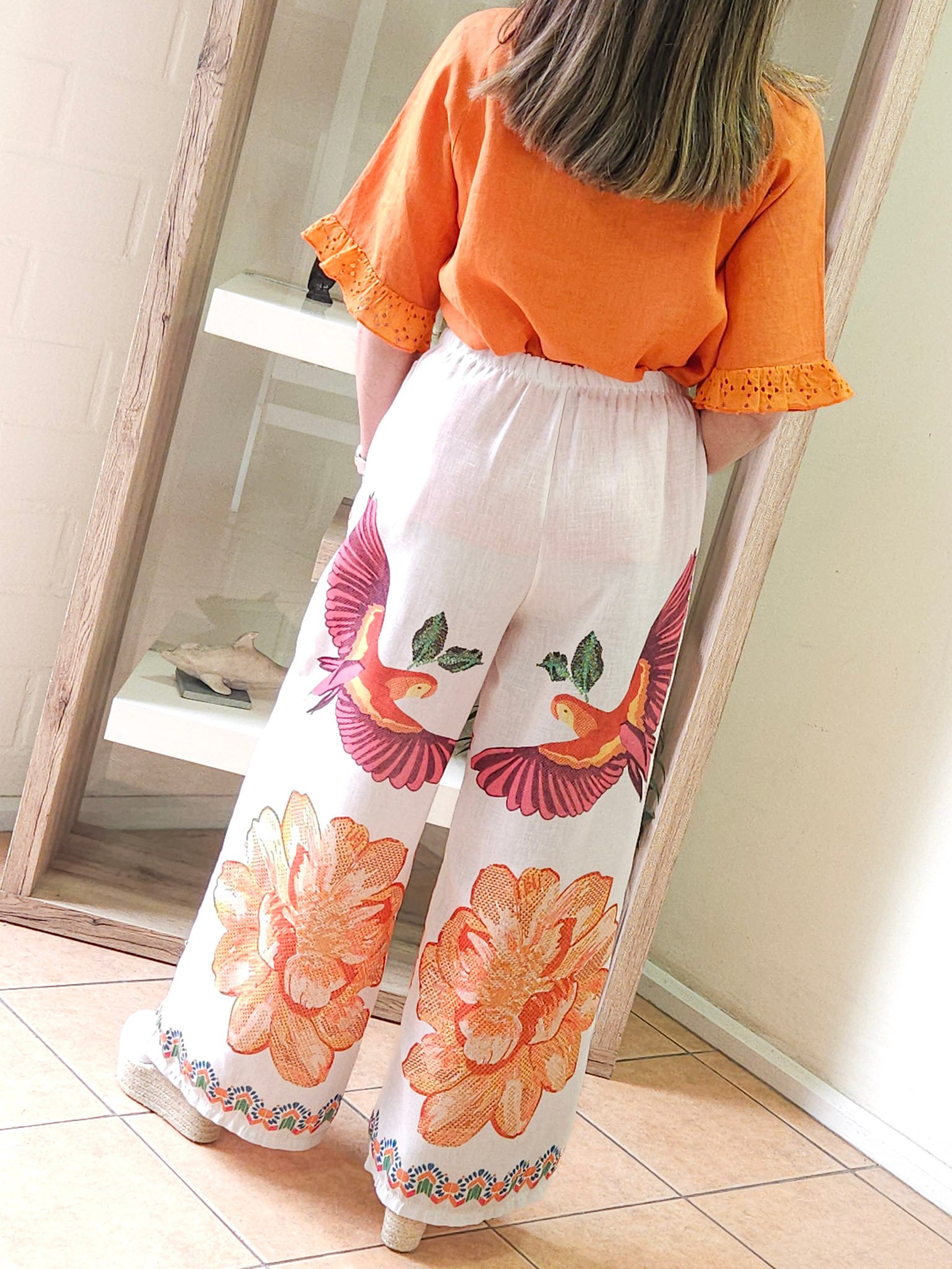 Palazzo Italiano Linda Anaranjado - Imagen 3