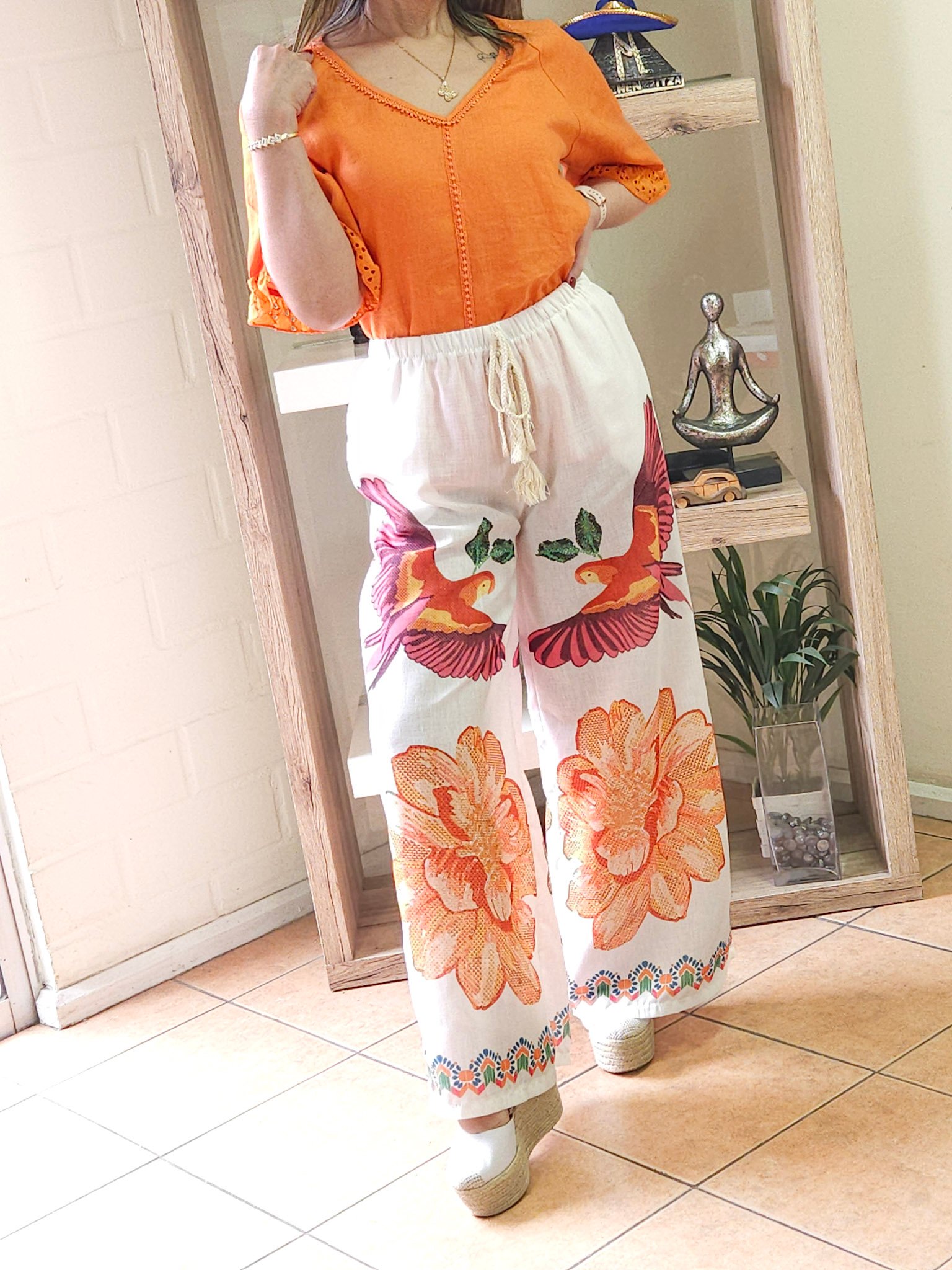 Palazzo Italiano Linda Anaranjado - Imagen 2