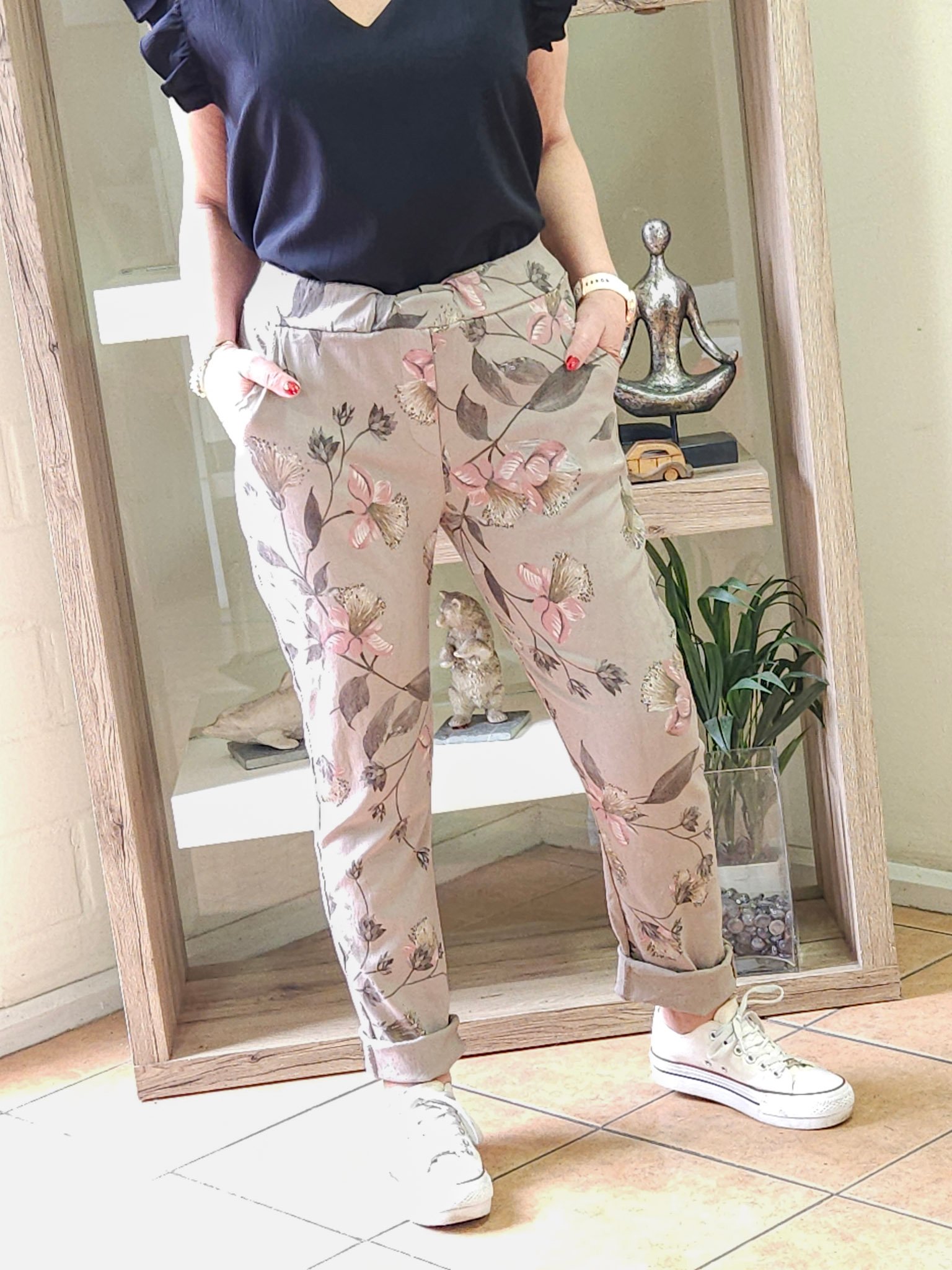 Jogger Italiano Viena Beige - Imagen 6