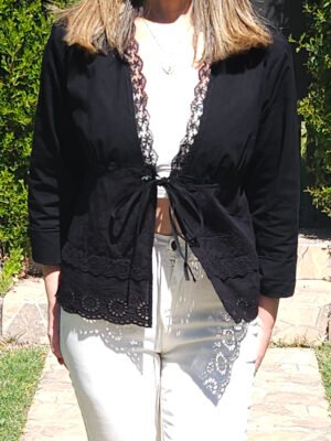 Tapado Martina Negro