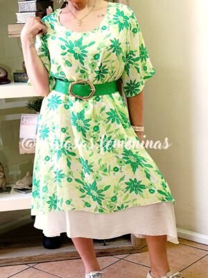 Vestido Antonella Verde