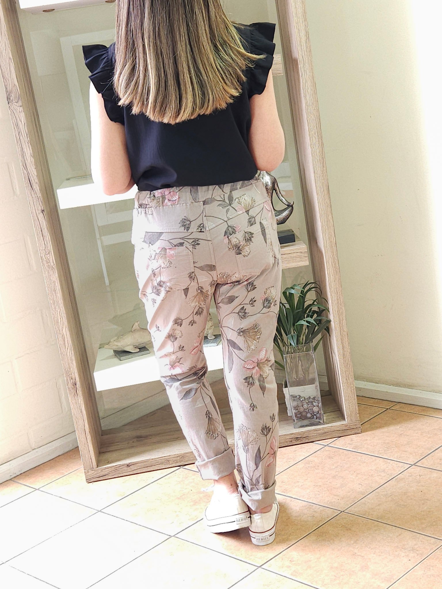 Jogger Italiano Viena Beige - Imagen 4