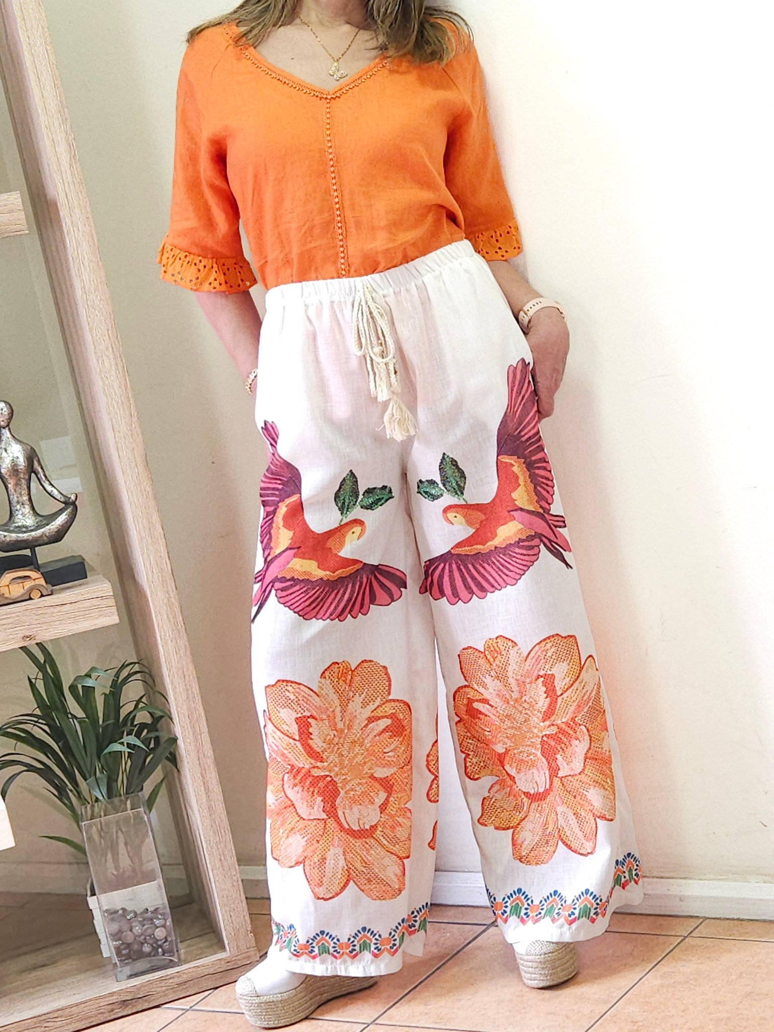 Palazzo Italiano Linda Anaranjado - Imagen 5