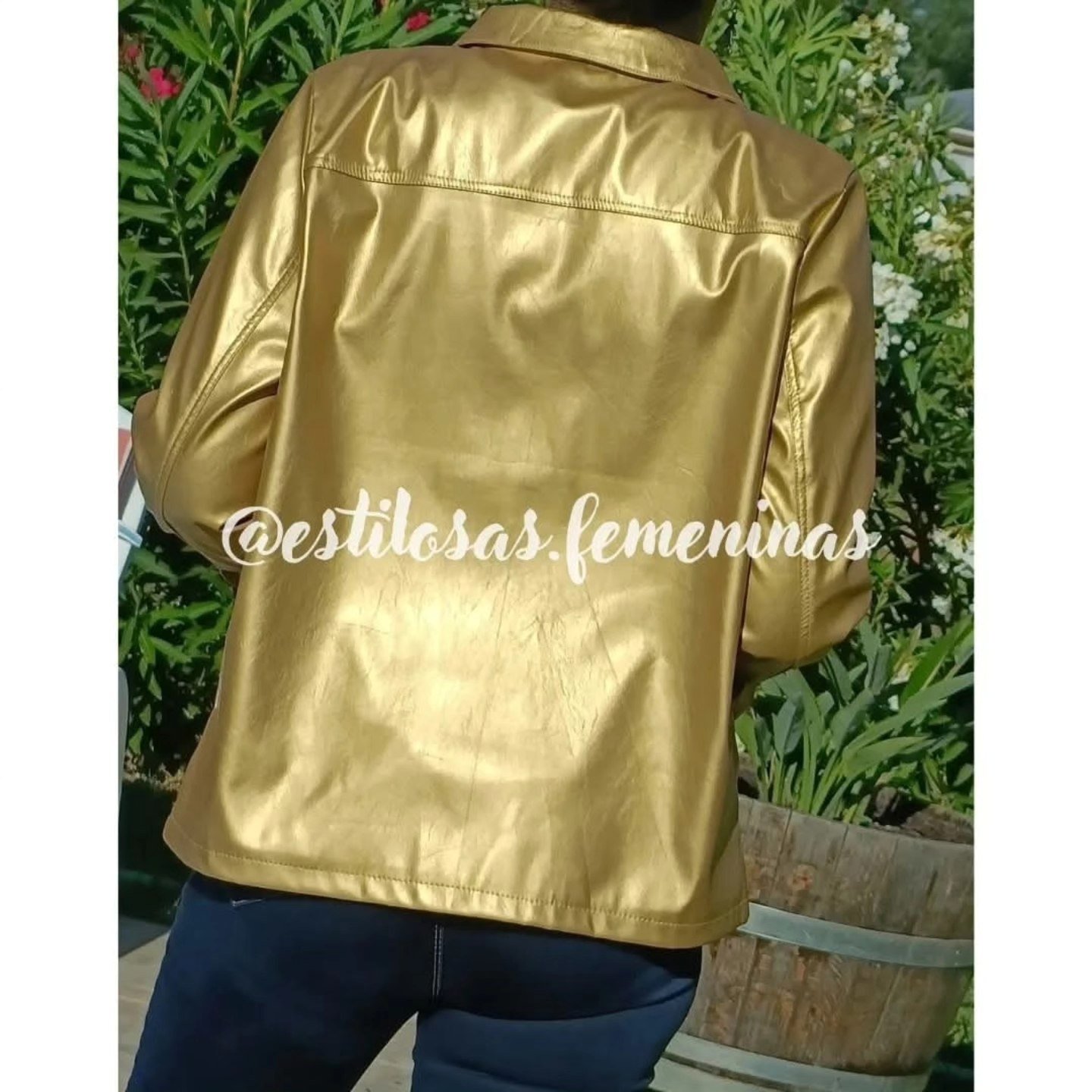 Chaqueta Sofia Dorada - Imagen 4