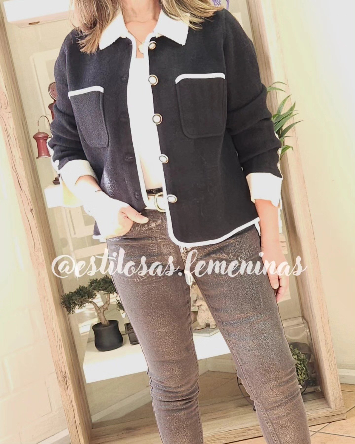 Chaqueta Amaya Negra - Imagen 3