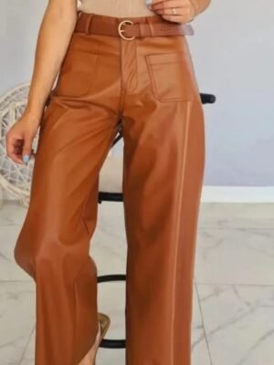 Pantalón Palazzo Asunción Café