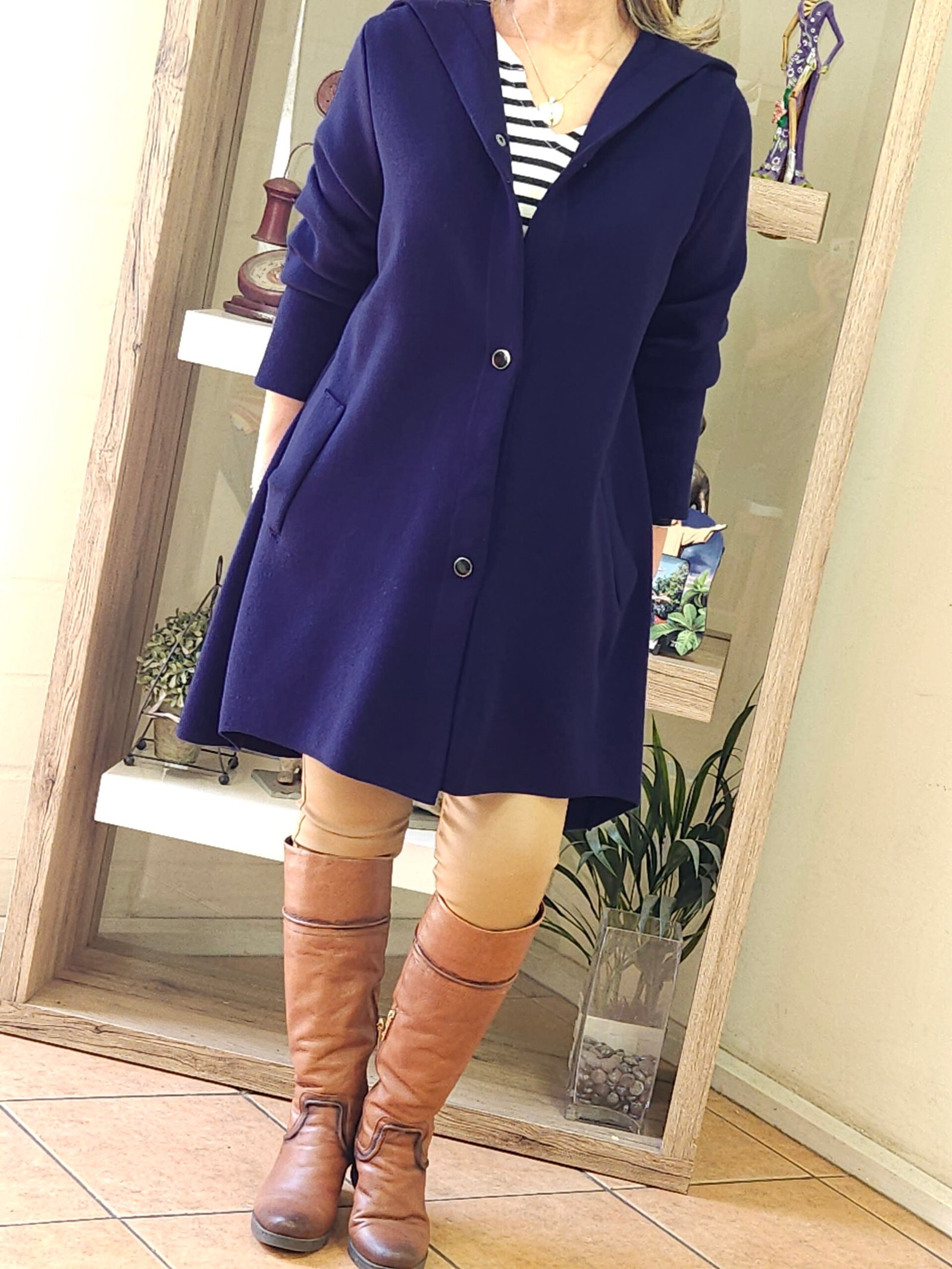 Abrigo Argolla Margarita Azul - Imagen 6