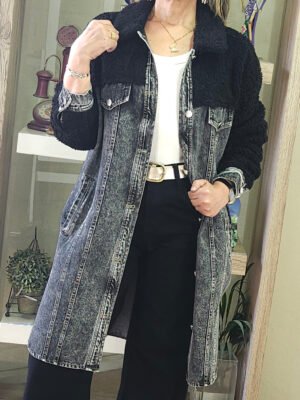 Chaqueta Italiana Flavia Negra