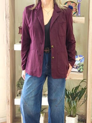 Blazer Italiano Ariela Vino