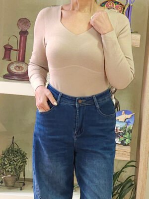 Camiseta Polar Yazmín Beige